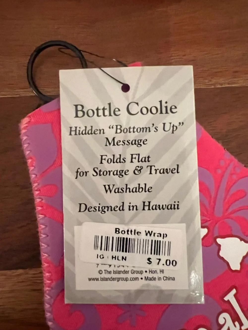 Gold and Black Insulated Bottle Holder